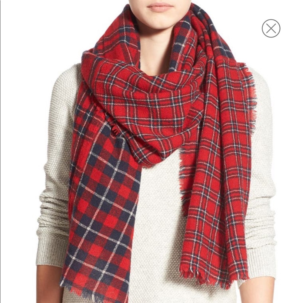 Madewell Patchwork Plaid Scarf